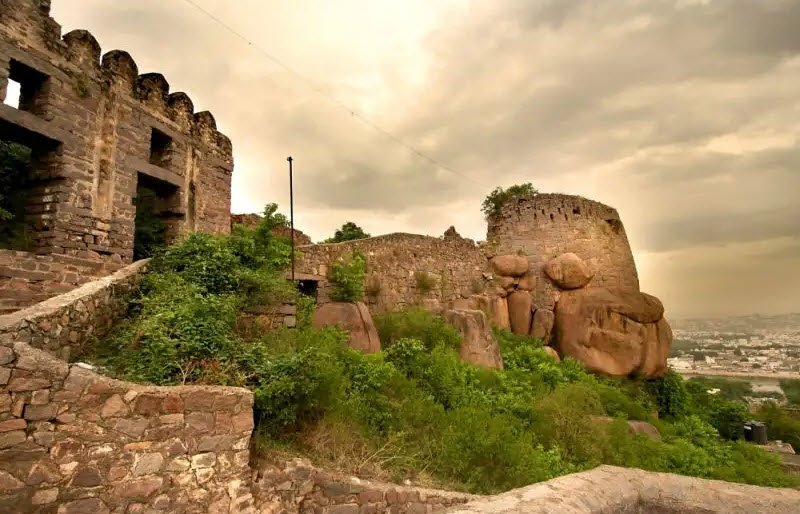 Golconda Fort, Hyderabad, Telangana, India